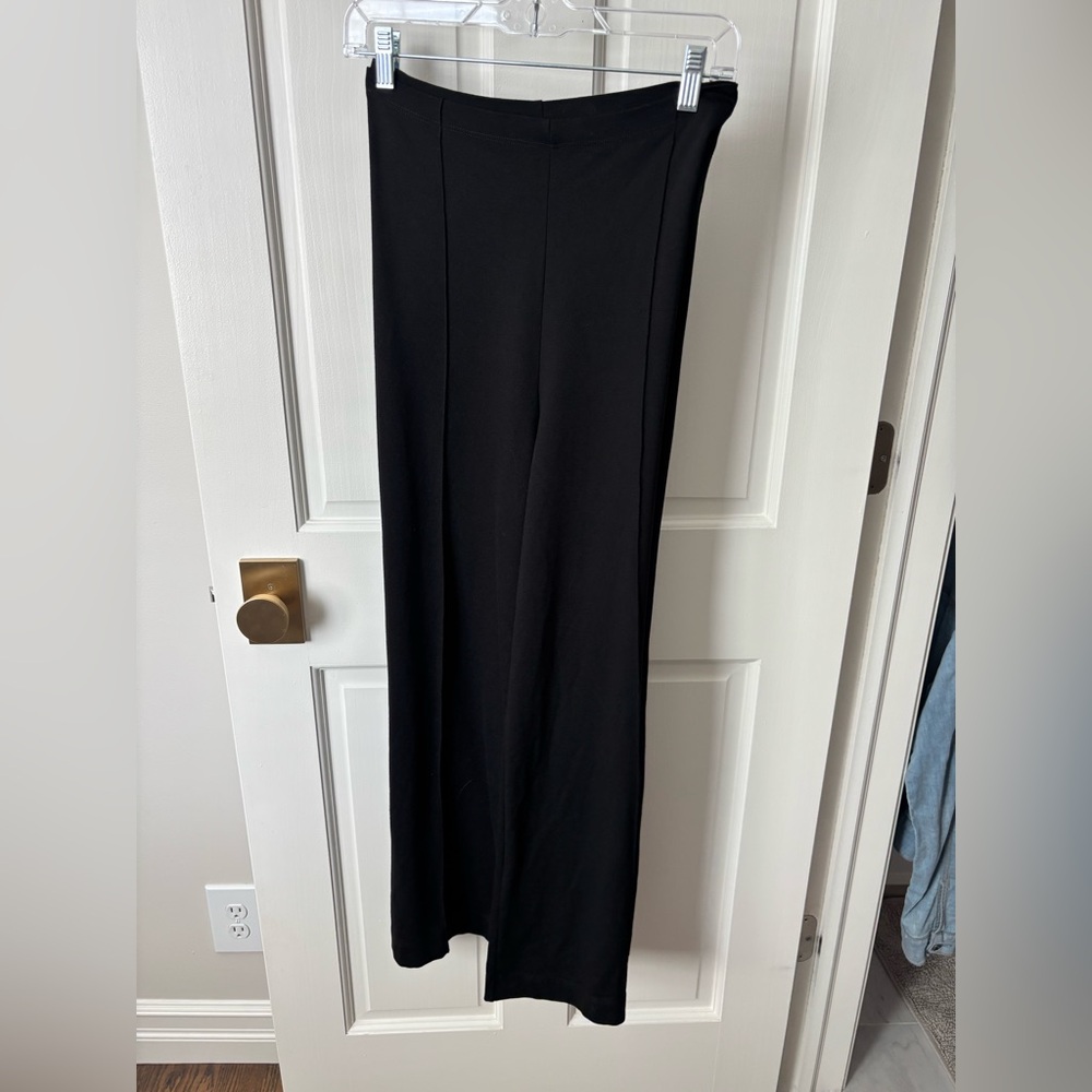 Ripley Rader Black Wide Leg Capri Pants - Picture 2 of 5